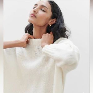 Jenni Kayne Alpaca Cocoon Crewneck